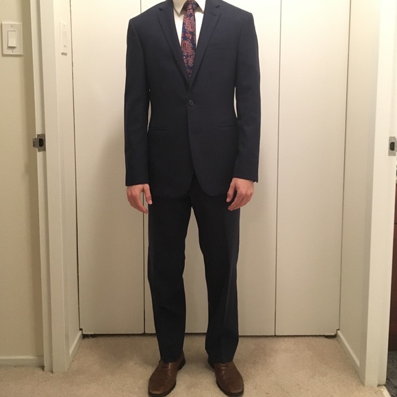 jos a bank tailored fit suit